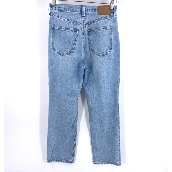 Denim Forum The Joni High Rise Loose Jeans Light Wash Button Fly Size 25 - Picture 6 of 14